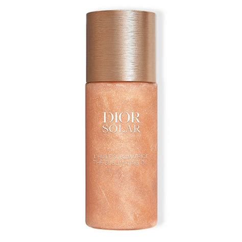 dior shimmer oil